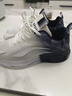 热血乔丹品牌断码男童鞋秋季透气运动鞋学生跑步网面气垫鞋青少年减震防滑 黑白【升级款】 37 实拍图