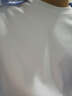 棉先生3系液氨丝光棉正肩纯白色短袖t恤男  圆领纯棉男士打底衫 白色-店长热推款 M 实拍图