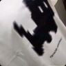 ABXA短袖t恤男士夏季新款纯棉美式上衣服五分宽松情侣半袖休闲体恤衫 小猫白色 XL（建议120-140斤优先发货） 晒单实拍图