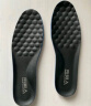 南极人2双皮鞋鞋垫男商务牛皮透气吸汗减震运动 黑色 43-44 实拍图