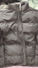 H&M男装棉衣新品保暖夹薄棉防风疏水立领拉链棉服1196052 黑色 175/108 实拍图