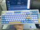 腹灵FL980V2Pro 有线/蓝牙/2.4G三模客制化机械键盘gasket结构正刻侧刻键帽热插拔蓝牙键盘无线键盘 FL980V2Pro 白面群青侧刻 悦动红轴 实拍图