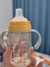 爱得利（evorie）婴儿带吸管奶瓶套装 一瓶三用 6个月以上宝宝防漏PPSU奶瓶套装 晒单实拍图