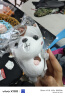 可爱小松鼠毛绒挂件钥匙扣百搭书包包挂件创意饰品公仔玩偶ins女情侣礼品生日礼物 灰色 实拍图