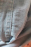 真维斯（JEANSWEST）秋季长袖衬衫外套男士工装夹克男装纯棉外搭韩版纯色大码上衣帅气 CS1浅蓝色（水洗牛仔） 2XL【建议145-165斤】 晒单实拍图