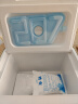 欧宝森4L保温箱冷藏箱便携小号母乳户外车载冰箱冰盒冰袋无需插电暖沙色 实拍图