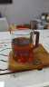 泥也茶杯玻璃泡绿茶杯茶水分离耐热加厚带过滤男士办公茶道杯子400ml 晒单实拍图