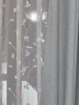 铭聚布艺（MINGJU）竖百叶窗纱卧室阳台飘窗梦幻纱帘竖条纹白纱挂钩式2.7宽*2.4高1片 实拍图
