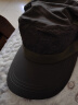 卡蒙男帽软顶鸭舌帽大头围跑步紫外线防晒帽短檐帽透气薄款帽子3833 棕灰色 可调节58.5cm 晒单实拍图