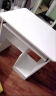 川木御居电脑桌台式家用卧室带键盘抽办公桌单人简易小型书桌小尺寸电脑桌 暖白色60cm(加厚款） 晒单实拍图