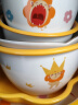 摩登主妇 原创狮子餐具可爱儿童碗陶瓷小碗餐盘饭碗盘子碗碟套装 2人食7件套 实拍图