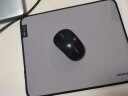 飞遁LESAILES300*250*4mm高密纤维细面专业电竞游戏鼠标垫 中号锁边电脑键盘桌垫 浅灰色 实拍图