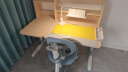 光明园迪（GMYD） 儿童学习桌椅套装可升降学生书桌健康多功能写字桌诚者F120 诚者F120天青蓝+A7椅宁静灰 实拍图