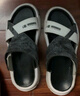 LINROD 凉鞋男士外穿潮流运动休闲开车凉拖沙滩两用拖鞋2024加大4546码 灰色 43 -44 实拍图