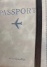 有时光防盗刷护照包防消磁护照夹出国钱包机票夹旅行收纳包零钱包灰色 实拍图
