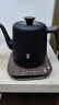 鸣盏烧水壶泡茶 电热水壶 功夫茶壶 茶艺师专用电茶壶  智能恒温茶具 磨砂工艺 多段控温 MZ152A|黑色 0.8L 实拍图