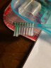 严迪（YANDY）正畸牙刷 3支装 凸型 成人儿童矫正牙齿牙套整牙 软毛小头牙刷  实拍图