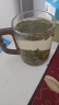 泥也绿茶杯玻璃水杯子喝茶专用透明耐高温高硼硅办公室男士家用马克杯 晒单实拍图