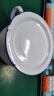拜杰搪瓷泡面碗大容量快餐杯怀旧老式搪瓷碗带盖大号方便面汤碗1300ml 晒单实拍图