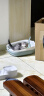 疯狂的主人猫砂盆中号半封闭式猫厕所防外溅猫沙盆幼猫成猫猫屎盆猫咪用品 实拍图