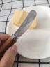 束语日本黄油刀涂抹刀涂面包花生酱吐司抹酱牛油奶酪果酱刀可立小抹刀 推荐2件套黄油刀可立式 实拍图