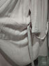 洁丽雅（Grace）抗菌防螨浴袍男女式纯棉华夫格睡袍五星级酒店舒适吸水情侣款浴衣 实拍图