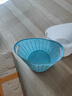 居月梦 脏衣篓脏衣篮 仿藤编简约脏衣篓脏衣服收纳筐收纳篮衣服收纳筐 素青蓝 实拍图