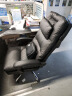 黑白调R3 老板椅 电脑椅子头层牛皮办公椅可躺午休椅人体工学椅总裁椅 实拍图