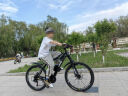 Jeep 吉普(JEEP)山地车自行车学生成人减震碟刹通勤男变速越野青少年 巡航者-辐条轮-骑士黑 （24寸）适合150-175cm 24速运动版 实拍图