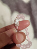 周百福【1000+门店】银貔貅情侣手链男女水晶手串生日送女友礼物女生 实拍图