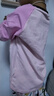 MQDMINI童装儿童长袖T恤男童打底衫女童撞色衣服 小粉兔兔浅粉 110  实拍图