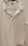 罗蒙（ROMON）T恤男士短袖POLO领无痕冰丝防晒上衣弹力休闲户外打底衫19白色XL 晒单实拍图