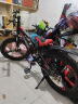 凤凰（Phoenix）儿童自行车男女学生6-15岁变速山地车 超越二代 22寸 一体轮 黑红 晒单实拍图
