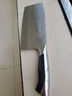十八子作 切菜刀单刀复合钢切片刀砍斩骨刀斩切刀辅食刀厨房刀具SL1608 典雅切片刀 晒单实拍图