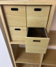 无印良品（MUJI）组合式收纳柜/抽屉4个/OA 白橡木风格 现代简约置物储物 自然色 长37×宽28×高37cm 实拍图
