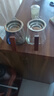 贝彩烧公道杯加厚玻璃分茶器实木柄幻彩色公杯大容量高档创意茶海 透亮款+304卡漏（可明火加热） 实拍图