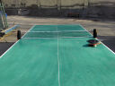 双鱼 乒乓球网架含网套装 便携式自由伸缩室内户外乒乓球台球桌网架 黑红 实拍图