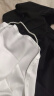 圣保美黑色吊带连衣裙女装2023新款赫本风法式气质秋季长裙子两件套套装 白色开衫+黑色连衣裙【套装】 2XL码 晒单实拍图