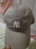 MLB帽子男女四季软顶棒球帽休闲运动鸭舌帽3ACP7701N-50BGS-F/米黄色 晒单实拍图