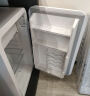 哈士奇客厅冰箱家用租房小型家用单门复古冷冻冷藏节能母婴冰箱储奶 小吐司 107升BC-130RDC白色 实拍图