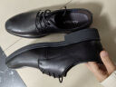 奥康（Aokang）皮鞋男英伦风男鞋系带商务正装鞋男士低帮鞋子 黑色42码 晒单实拍图