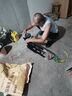 皮乃登手拉车折叠搬运家用神器拖车买菜购物拉货手推车便携行李小拉杆车 25管径大方管-橡胶轮-承重150斤 实拍图