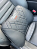 拓比应奥迪头枕腰靠坐垫A3/A4L/5/A6L/Q2L/Q3/Q5/7/8四季通用座垫透气 奥迪坐垫【尊贵黑】1个 实拍图