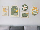 艺环宇现代简约客厅装饰画温馨花卉沙发背景墙挂画北欧小清新组合画壁画 晒单实拍图