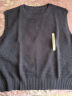 无印良品（MUJI） 女式 强捻网眼 法国袖毛衣 女款夏季 纯棉全棉背心 BA1OJA4S 烟熏紫色 L (165/88A) 晒单实拍图