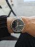 冠琴（GUANQIN）手表男士全自动机械表防水夜光双日历国表商务男表瑞士品质腕表 钻加罗马钢带本黑 实拍图