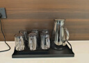 格娜斯（CRISTALGLASS）玻璃杯耐高温水杯家庭套装家用客厅待客泡茶杯带把手喝水杯子水具 晒单实拍图