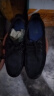 骆驼牌皮鞋男士真皮商务休闲鞋软底舒适德比鞋男 W932211710 黑色 42 实拍图