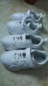 ABC KIDS童鞋男童鞋子2024春季新款儿童运动鞋小白鞋女中大童白色表演鞋子 革面白色 30码 实拍图