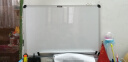 得力(deli) 60*40cm小白板写字板小黑板 家用黑板 挂式白班儿童磁性 写字板 绿板 白板33136 实拍图